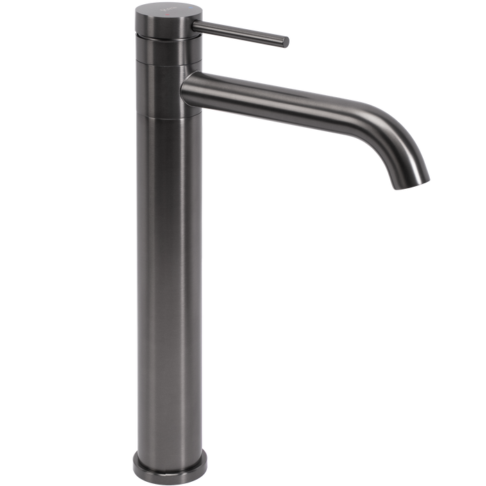 Rubinetto Da Bagno Rea Lungis Gun Grey Super High