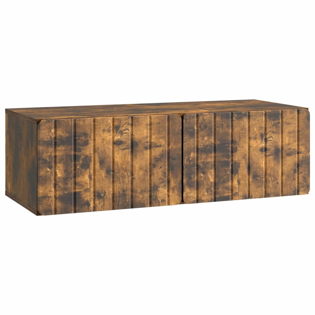 Mobile Porta TV da Muro Rovere Fumo 98 x 41 x 30 cm 898360