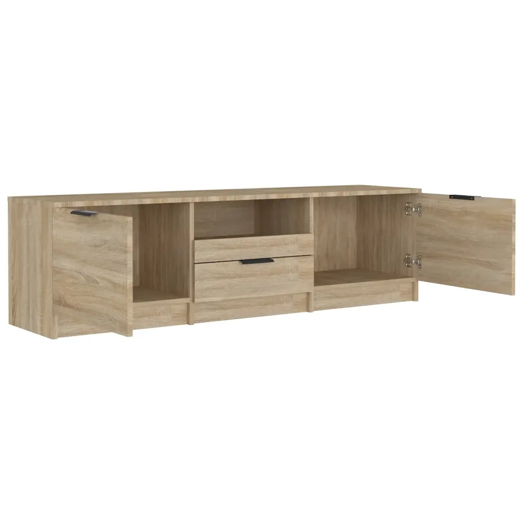Mobile TV Rovere Sonoma 140x35x40 cm Legno ingegnerizzato 811451