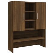Mobile per Lavatrice Rovere Marrone 70,5x25,5x90 cm CFW9588645