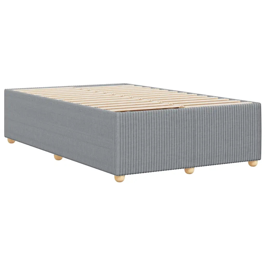 Giroletto senza Materasso Grigio Chiaro 120x200 cm Tessuto