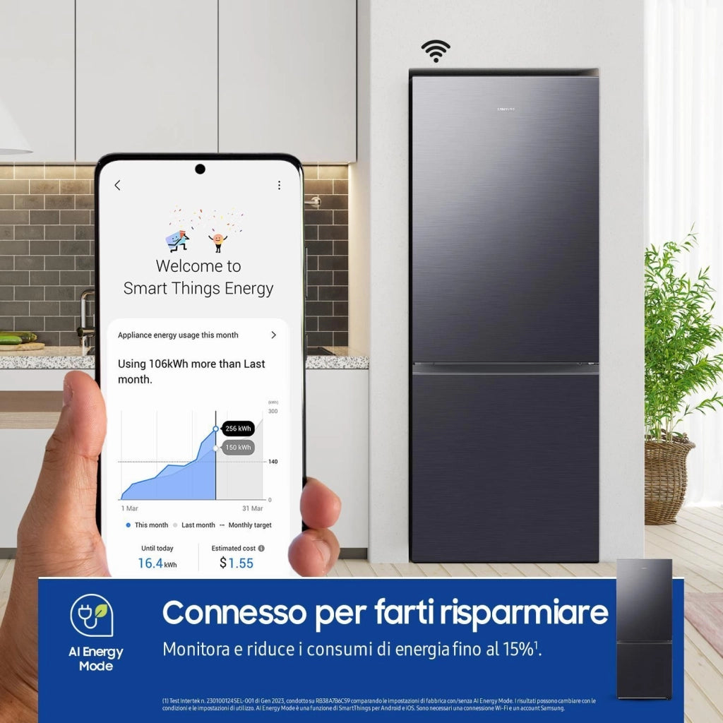 SAMSUNG f1rst frigorifero combinato 508 192 cm classe db var. Colore Antracite