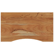 Piano Tavolo | Superficie Tavolo | Piano Scrivania 100x50x2,5cm Rettangolare Legno Massello Acacia