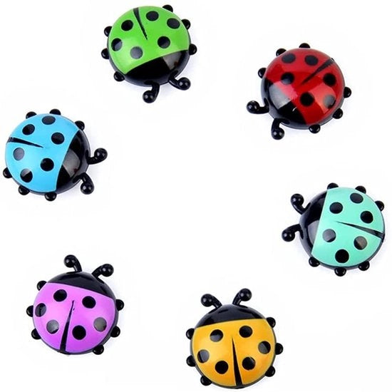 Magnetico per Frigorifero con Cervo - 6 Pezzi - Magneti Creativi - Decorazione - Multifunzionale - Plastica 1,5 x 1,7 cm