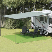 Tappeto da Tenda Verde Chiaro 400x400 cm HDPE