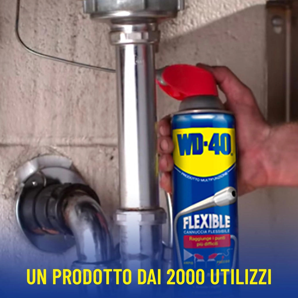 Lubrificante Flexible Spray Wd 40 Professionale 600 ml 6 Pezzi