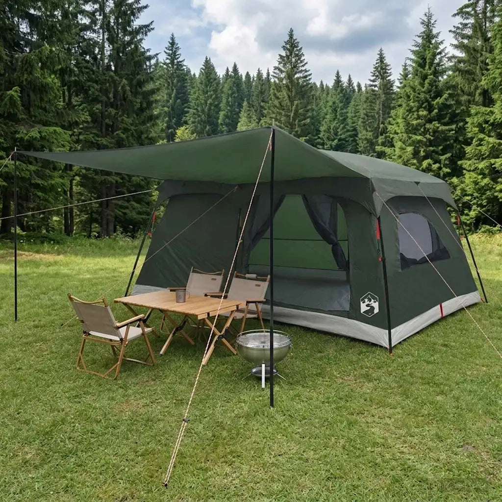 Tenda Familiare con tetto Verde militare 500 x 400 x 230 cm 42028504