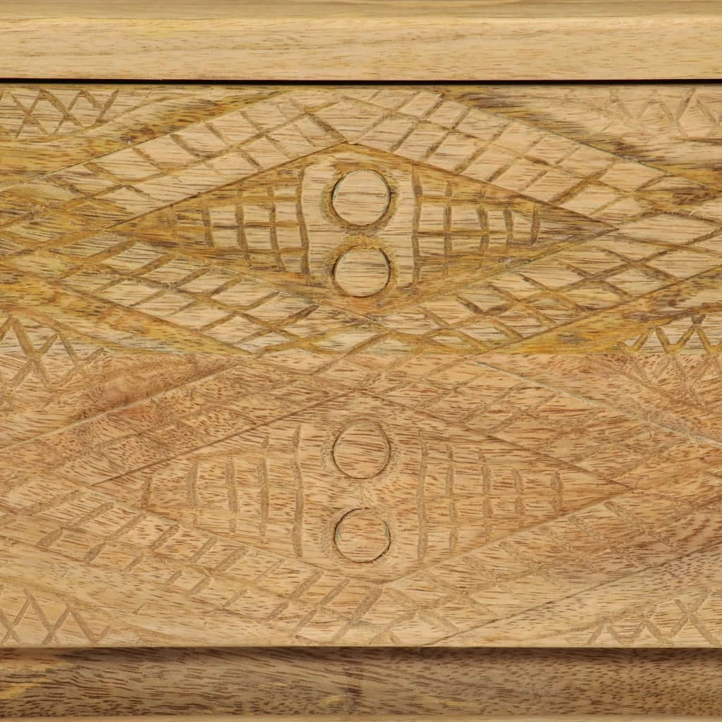 Pratico mobile porta TV/credenza di design in legno massello di mango 120 cm 2502171