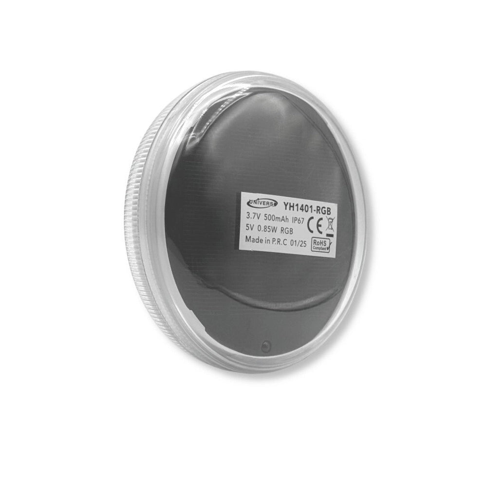 Trade Shop - Lampada Galleggiante Luce Rgb Con Pannello Solare Illuminazione Per Piscina Ip67 Yh1401-rgb -