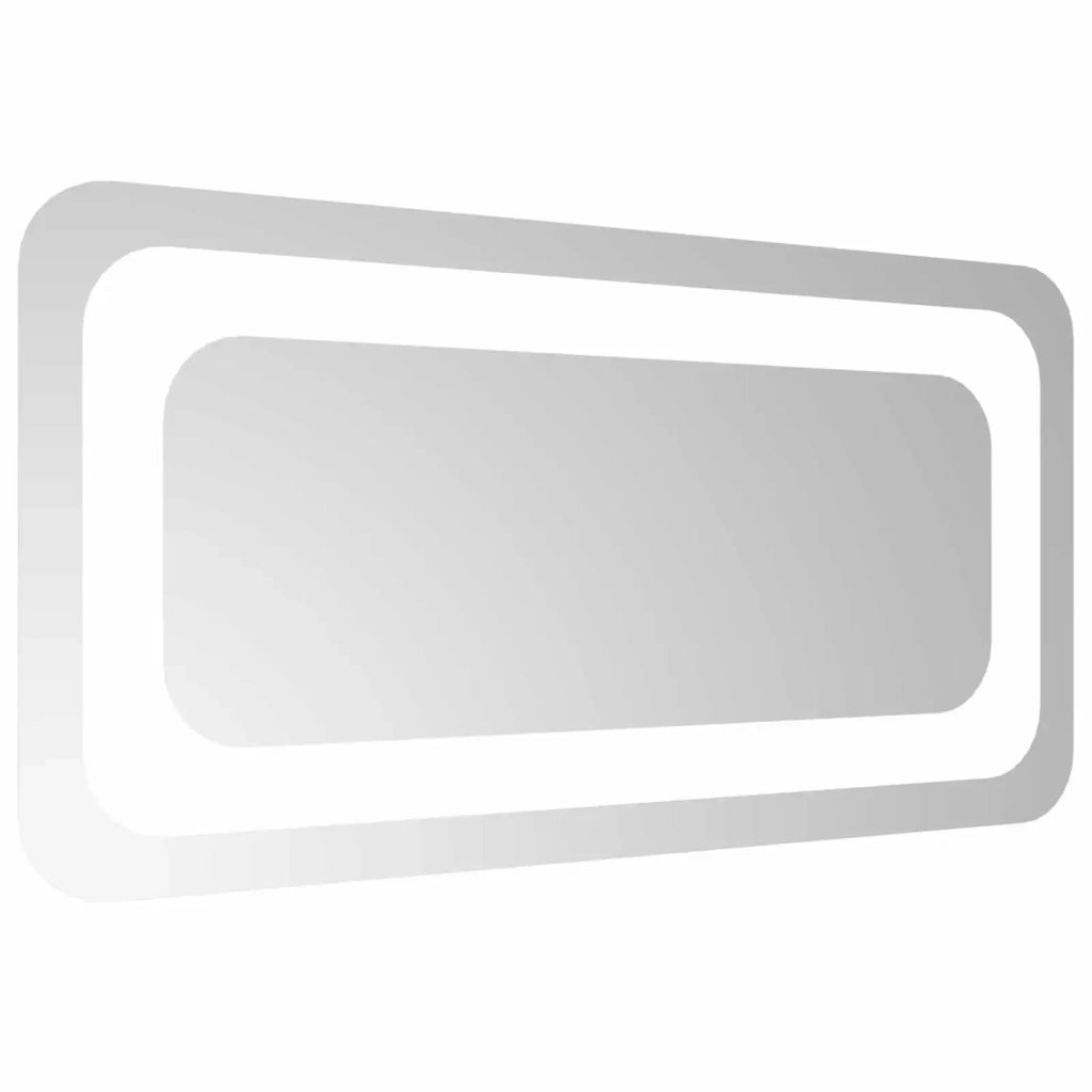 Specchio da bagno LED Trasparente 40 x 20 cm vetro temperato 42045829