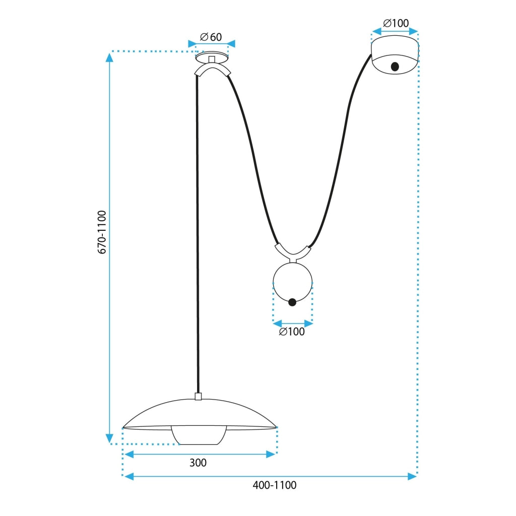Lampada Da Soffitto APP1450-1CP Black