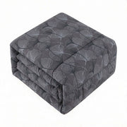 Trapunta Invernale Infinity Singolo 170x260 cm in Poliestere Ginko Grey