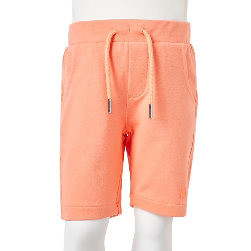 Pantaloncini per Bambini con Coulisse Arancione Neon 140 12063