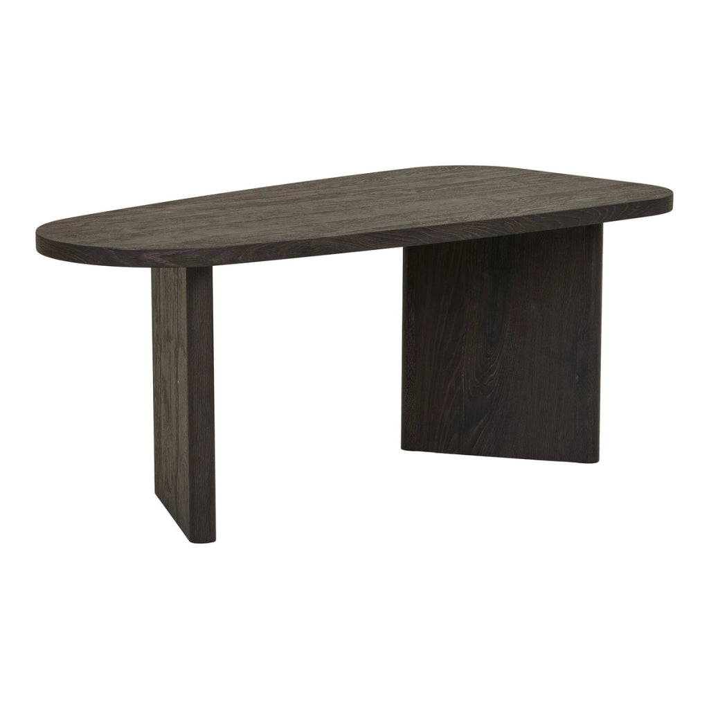 Tavolino Melo, Marrone, MDF, 100x50x41 cm