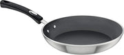 Padella Antiaderente con Maniglia in Silicone per Induzione e Gas - Cottura Cucina 24 cm 1,6 Litri Grigio Scuro