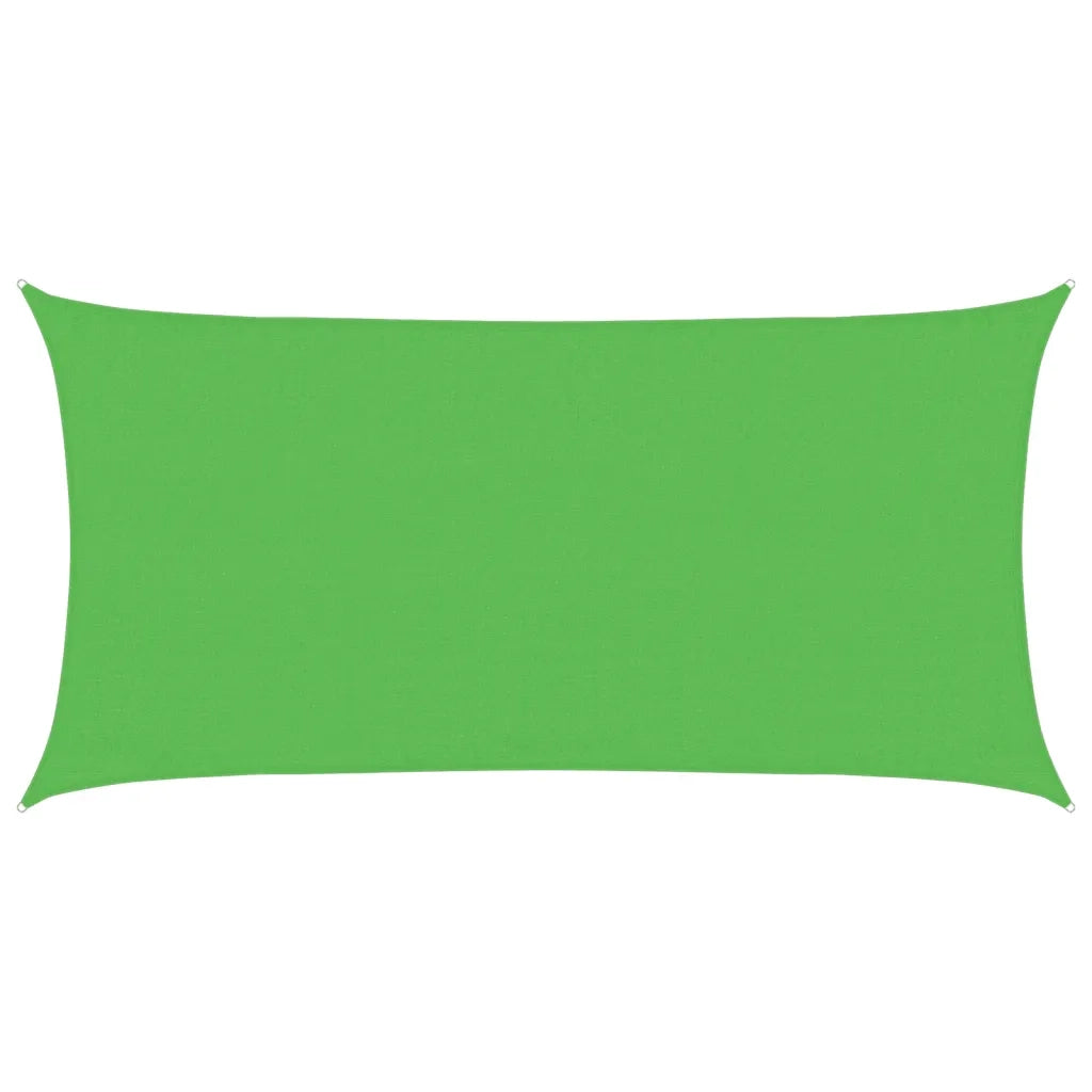Vela Parasole 160 g/mÂ² Verde Chiaro 3x6 m in HDPE cod mxl 21450