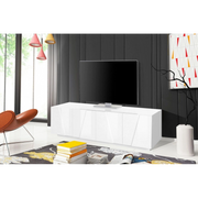 Mobile Porta TV Ping 160 – 4 ante – Bianco Lucido