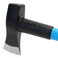 Ascia da spacco 2700g, lama acciaio al carbonio, manico in fibra di vetro 910mm Mazza spaccalegna