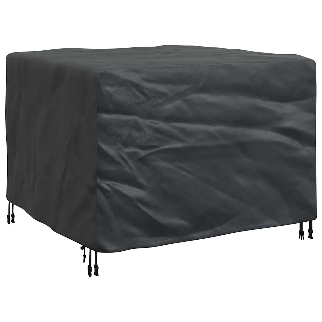 vidaXL Copertura per mobili da esterno Nero 113 x 113 x 73 cm 420D