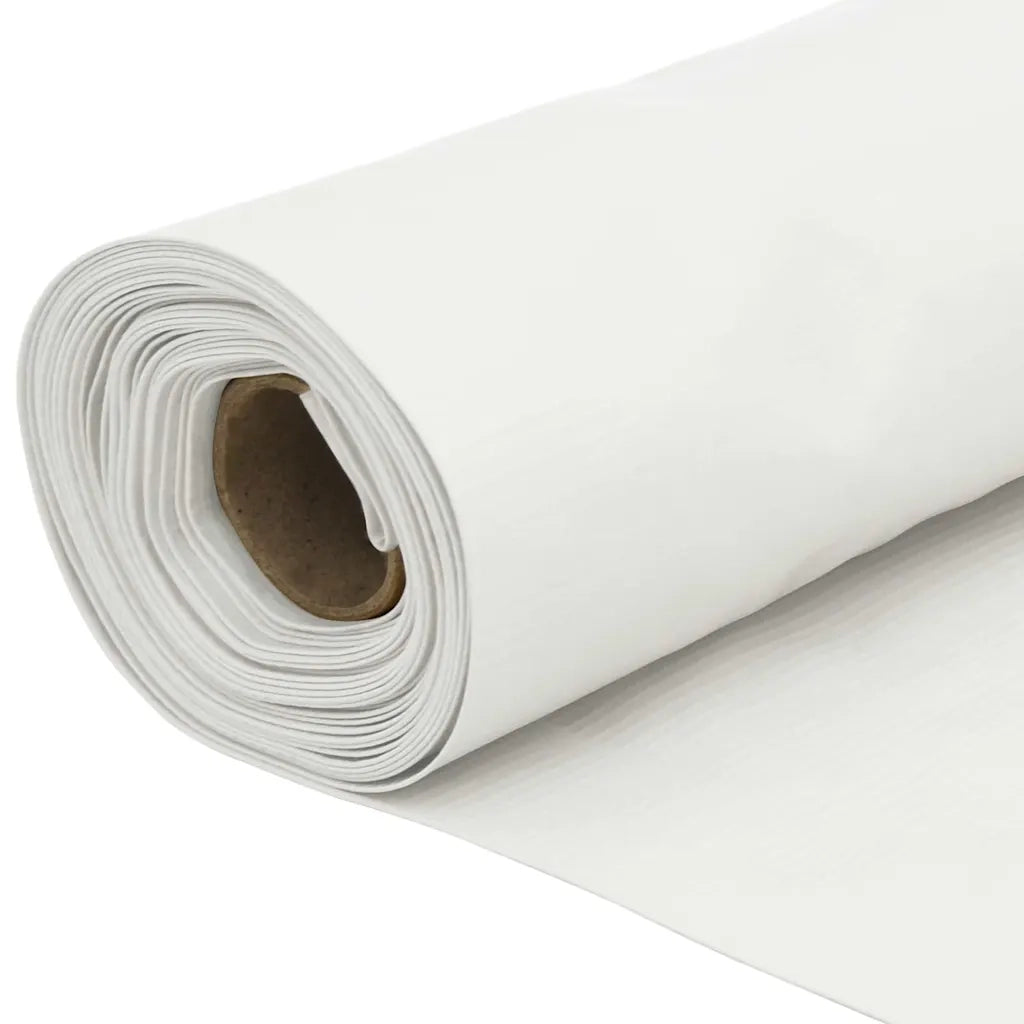 Paravento da Balcone Bianco 600x120 cm in PVC 4005511