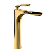 Trade Shop - Rubinetto Miscelatore Per Lavabo Bagno Lavello Cucina Ottone Dorato 59364 -