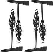 4 applicatori a lamiere da 10,5 pollici (circa 26,7 cm), 250 g, con maniglie a spirale, applicatori a lamiere