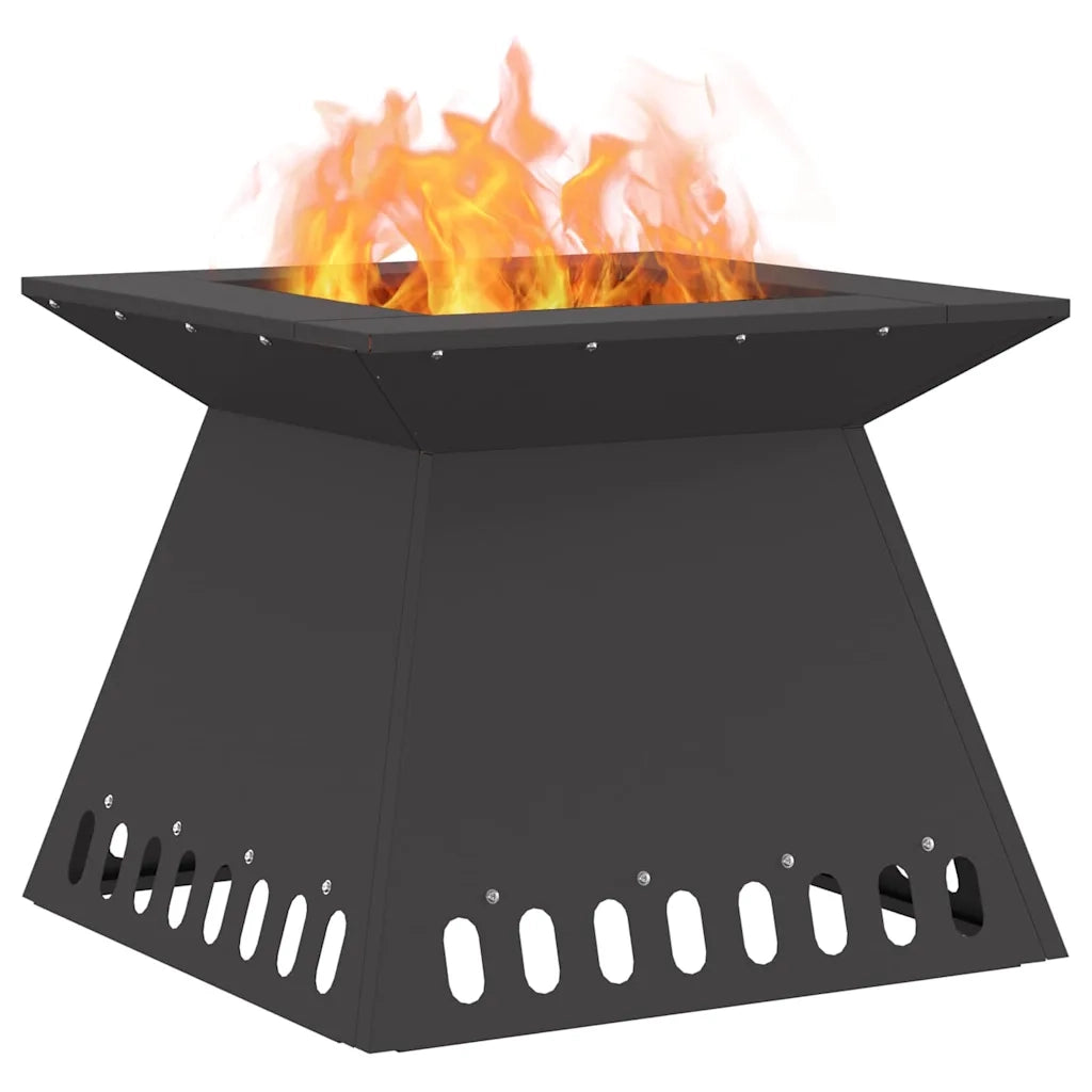 Focolare Nero 48 x 48 x 40 cm Acciaio CFW2204455