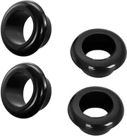 Rubber tule per porta porta per fuoco - 4 pezzi - impermeabile all'acqua - impermeabile alla polvere - resistente alle alte temperature - gomma di alta qualità - grommet