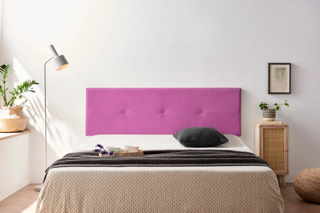 Testiera Imbottita NAPOLI Acualine 130x50x5 cm - Moonia