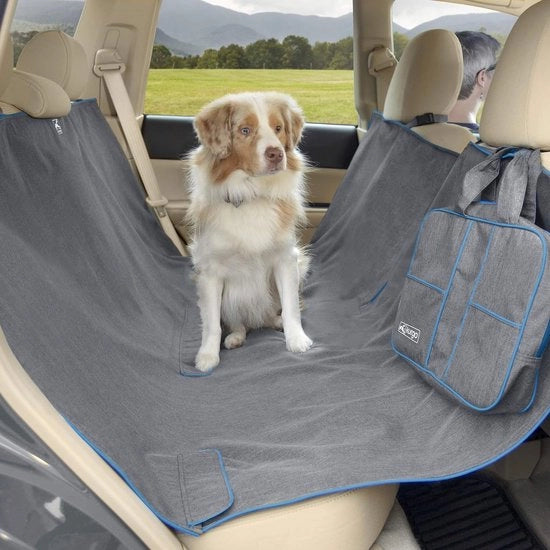 Panno per cani per la panca posteriore, copertura per cani per auto, impermeabile, antiscivolo, cintura di sicurezza, per auto