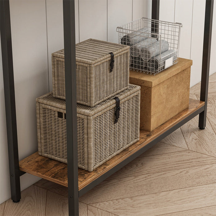 Libreria, marrone 100x30x80 cm