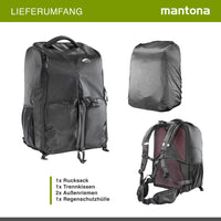 Mantona Zaino per drone e fotocamera universale