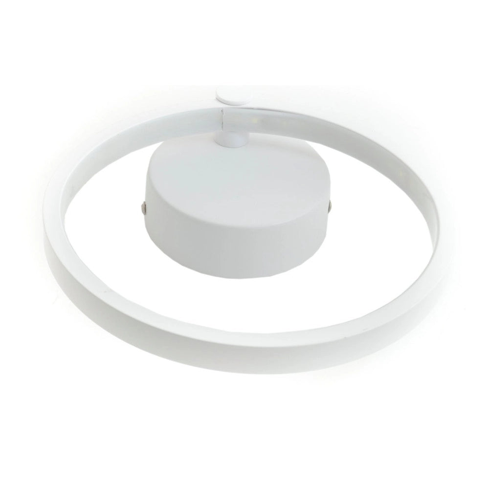 Trade Shop - Lampada Applique Led Parete Muro Tonda Circolare Fris 3172 Driver Incluso 220v -