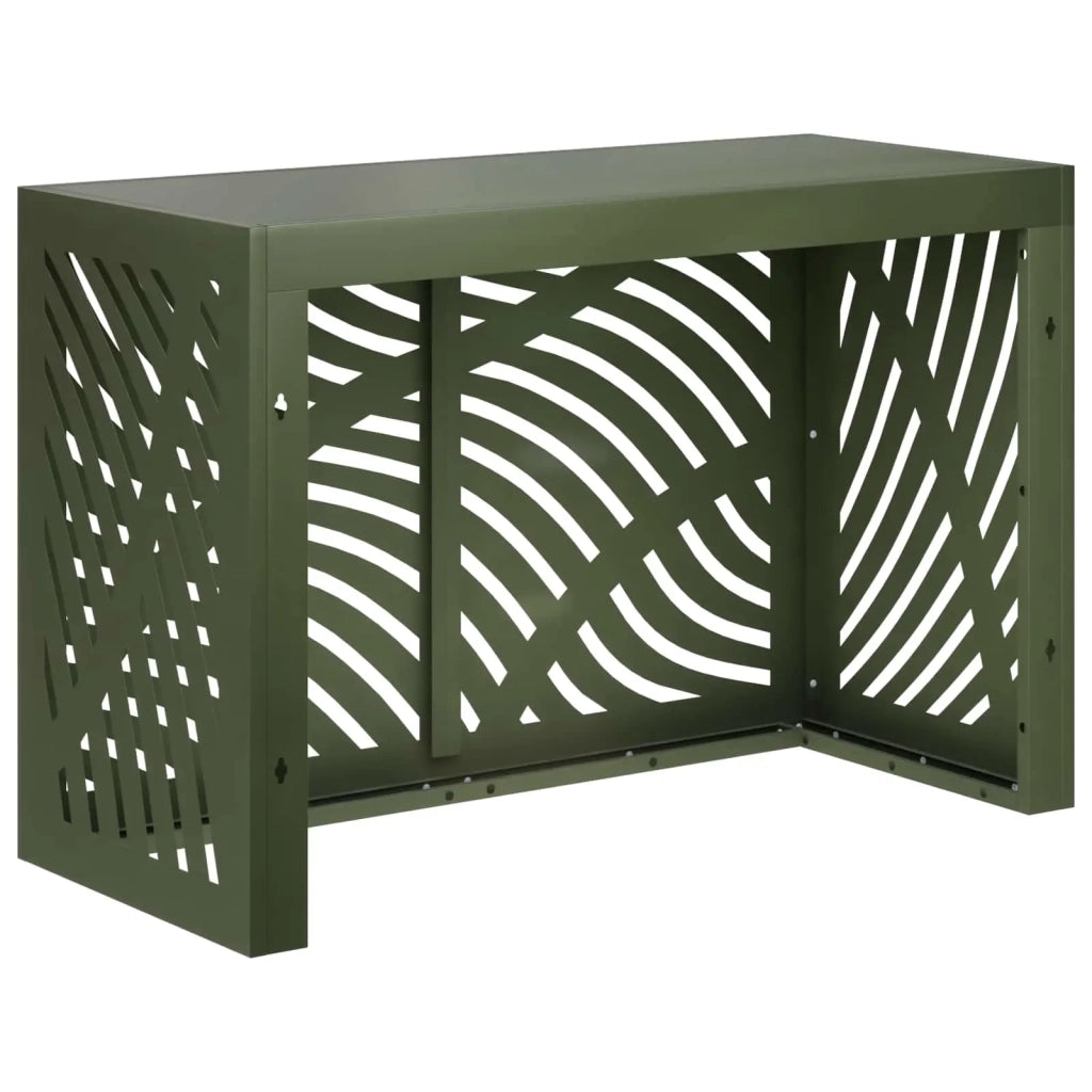 Copertura per condizionatore d'aria Verde Oliva 90 x 40 x 60 cm 8014097