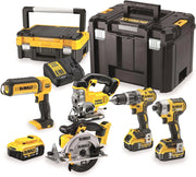 DeWalt DCK551P3T-QW - Kit di attrezzi 18 V, colore: Giallo/Nero