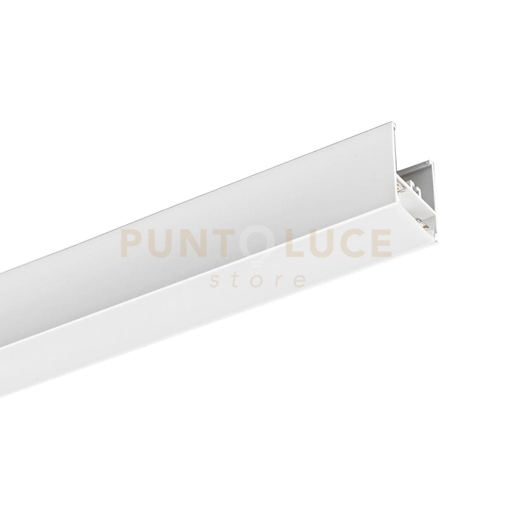 BRASILIA 2MT - SISTEMA MODULARE SEZIONABILE SOFFITTO/PARETE/SOSPENSIONE  MT2 BIANCO OPACO