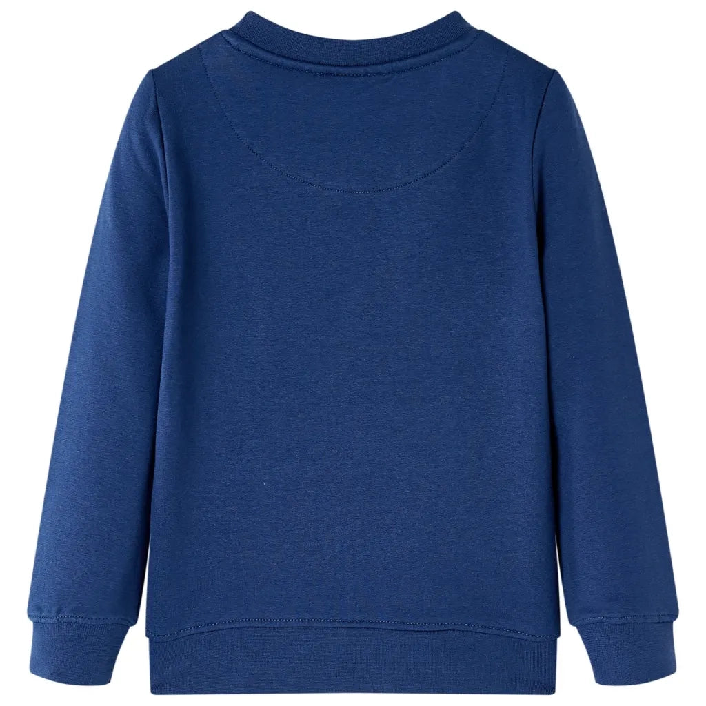 Felpa per Bambini Blu Marino 128 13542