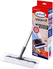 Asciugamano per pavimento con testa rotante - Pulitore pavimenti efficace - 4 tovaglie