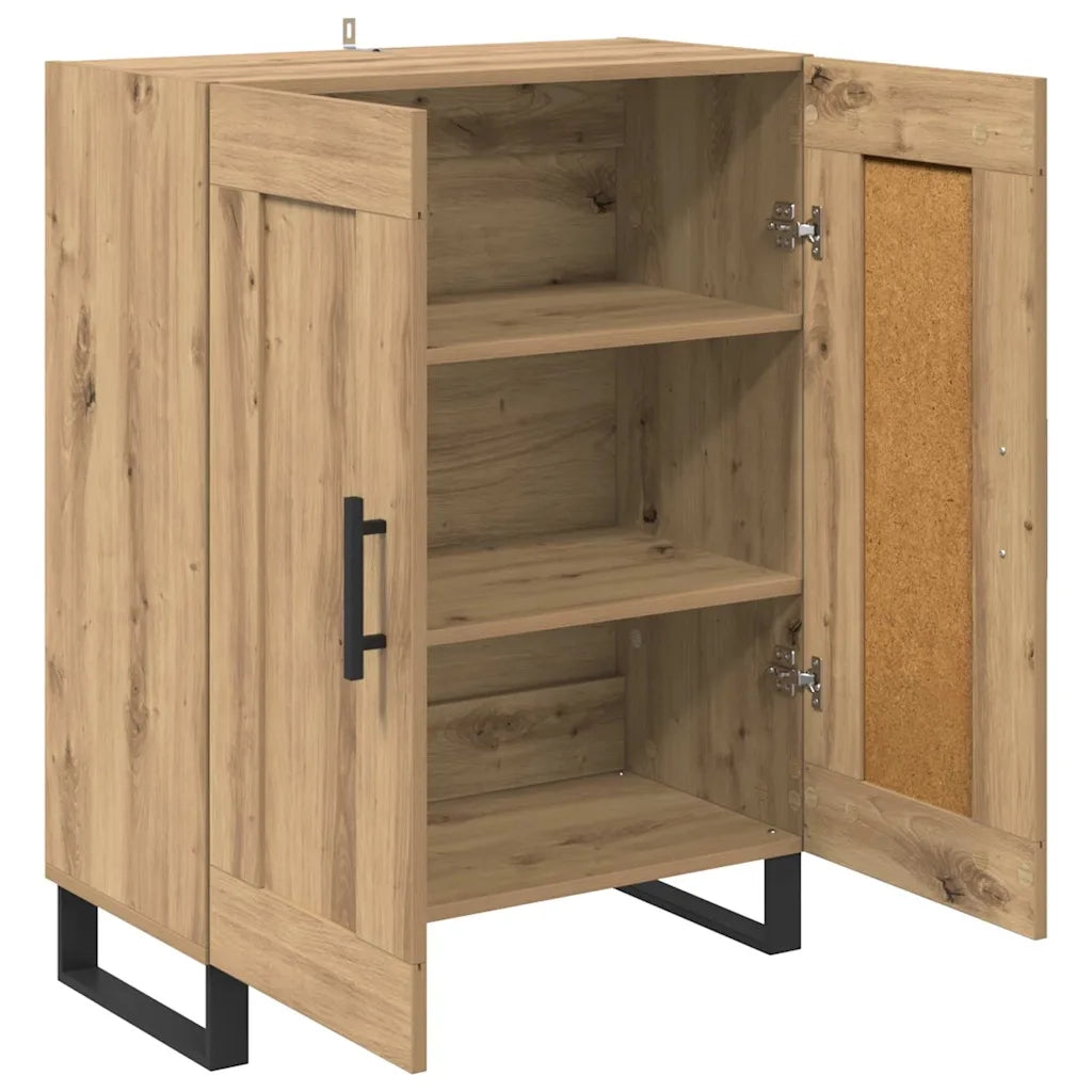 Credenza-Buffet-Armadio da cucina Rovere artigianale 69,5 x 34 x 90 cm 730608