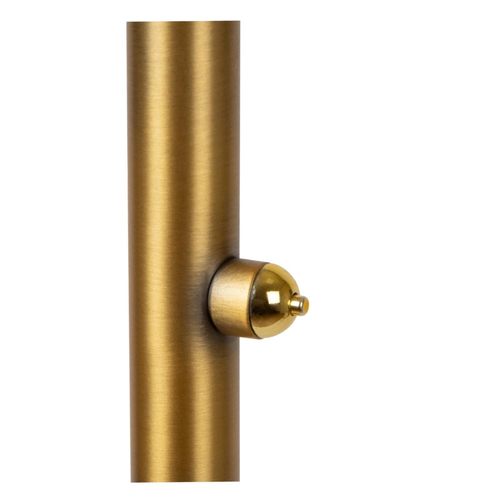 Lampada da terra LED 20W orientabile oro ZENITH Lucide