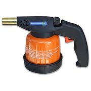 Project03 TYPHOON100P Saldatore a Gas con Accensione Piezoelettrica Corpo in Metallo Bruciatore 28 mm Cartuccia Standard 190 g