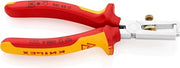 Tang afstrippatore universale 160 mm con maniglia di apertura e certificato VDE Knipex