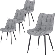 Set di sedie da pranzo in pelle - pacchetto da 4 - ergonomiche e resistenti - design moderno - adatto per soggiorno e sala da pranzo - colore grigio chiaro

Modello: 
Specifica: 
Codice prodotto: