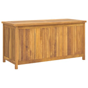 Cassa da Giardino 114x50x58 cm in Legno Massello di Teak CFW7606021