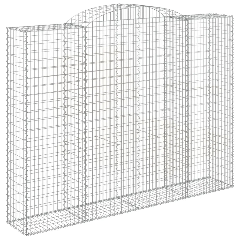 Cesti Gabbioni ad Arco 3 pz 300x50x220/240 cm Ferro Zincatocod mxl 76205