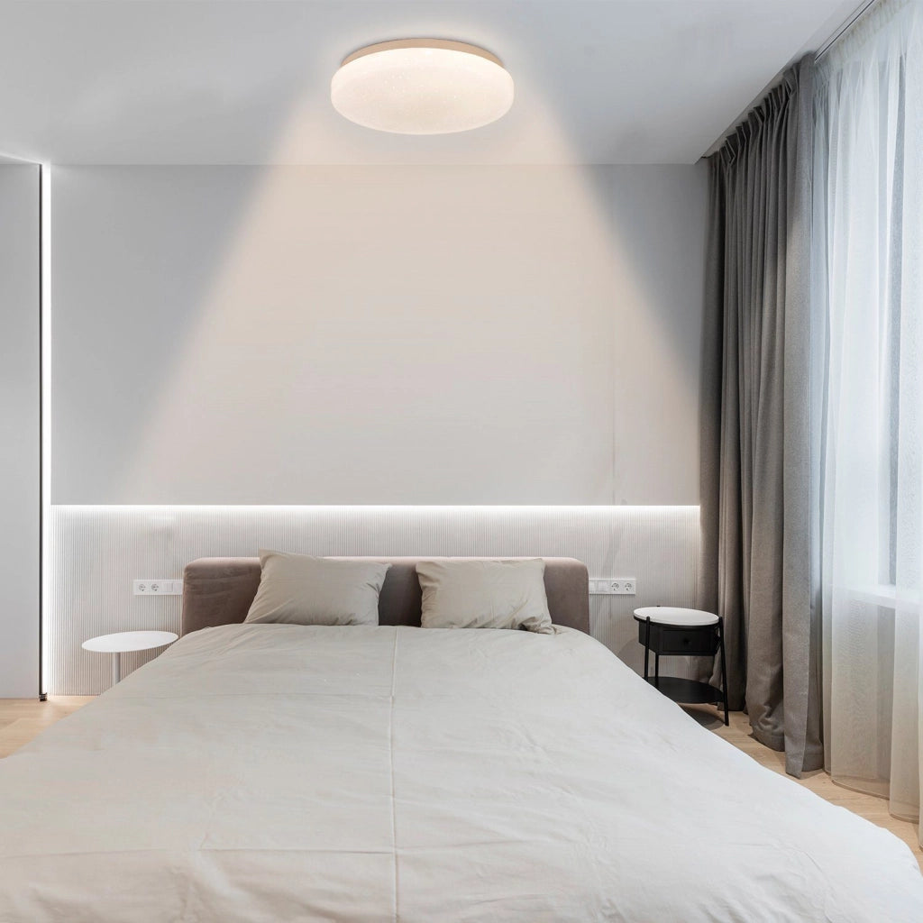 ZMH Lampada da soffitto LED piccola forma stella moderna per camera letto