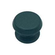 Pomolo fisso per porta SAGUATTI 877/80SAB in alluminio verde opaco