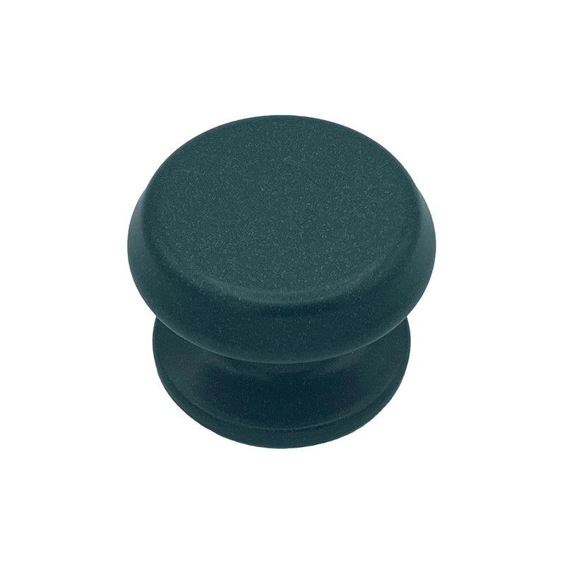 Pomolo fisso per porta SAGUATTI 877/80SAB in alluminio verde opaco