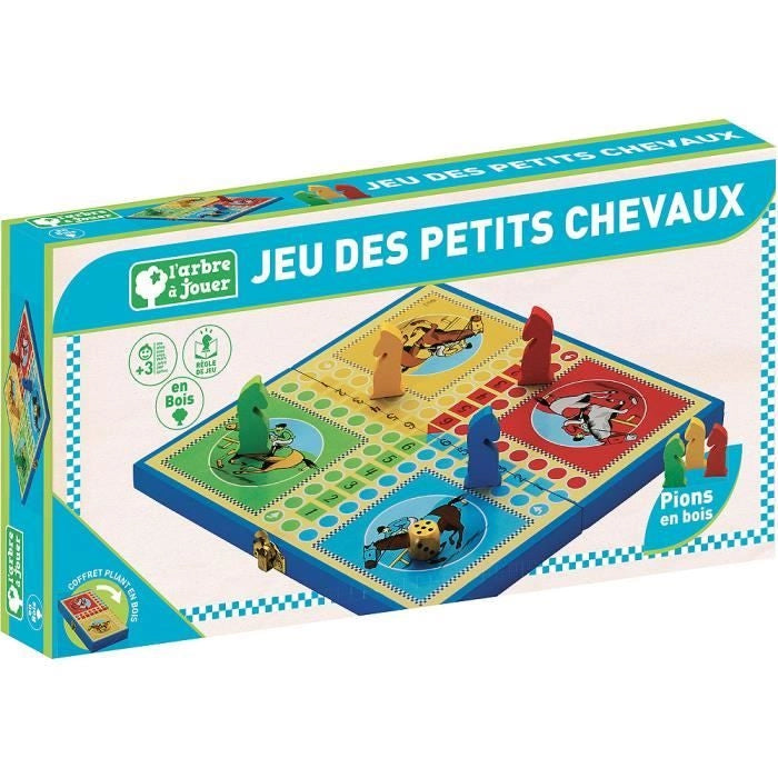 THE PLAYING TREE - 66340 - GIOCO DEI CAVALLI - SCATOLA DI LEGNO
