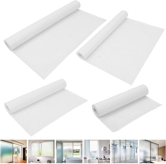 Foglia di protezione per finestre Mat glazen Folie Acqua resistente per uffici e bagni 10 metri x 50 centimetri